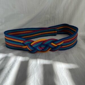 Karen Scott Colorful‎ Striped Belt